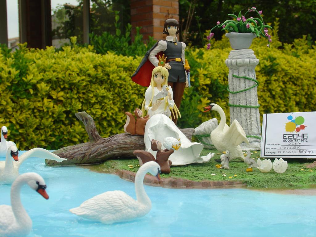 tribute to the animated film Swan Lake