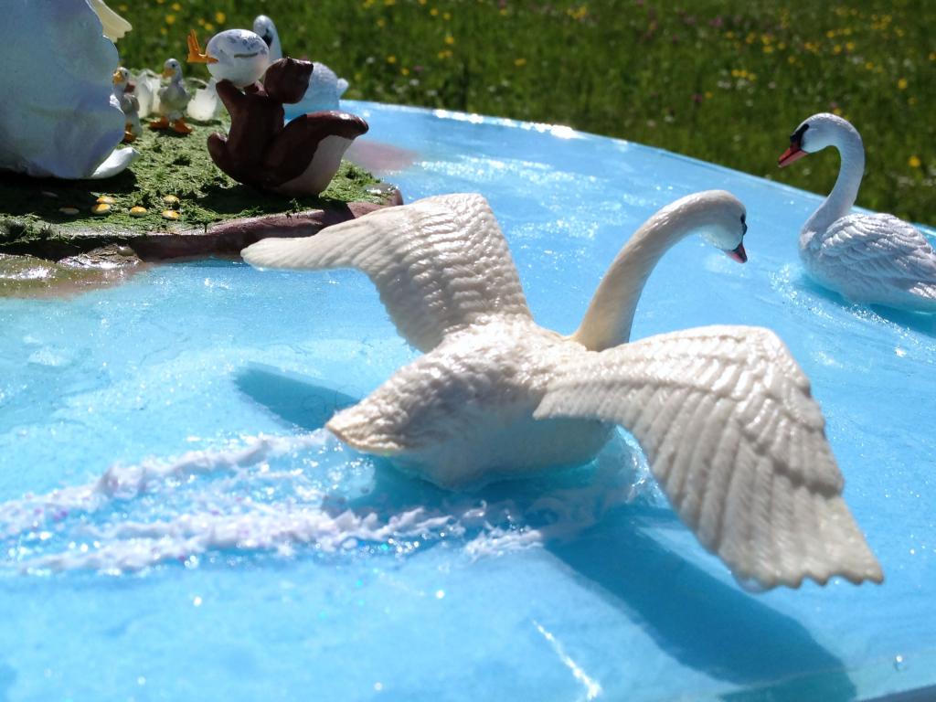 tribute to the animated film Swan Lake