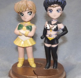 SD Sailor Star Fighter & Sailor Uranus (B-Club)