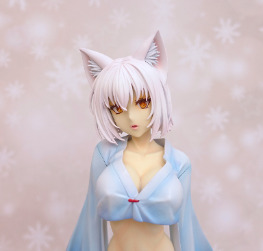 Snow Cat Bust - Original Character