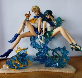 Sailor Uranus and Sailor Neptune