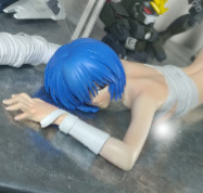 Rei Ayanami (First resin build ever)