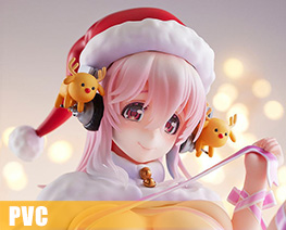 PV15323 1/7 Super Sonico 10th Merry Christmas Version (PVC)