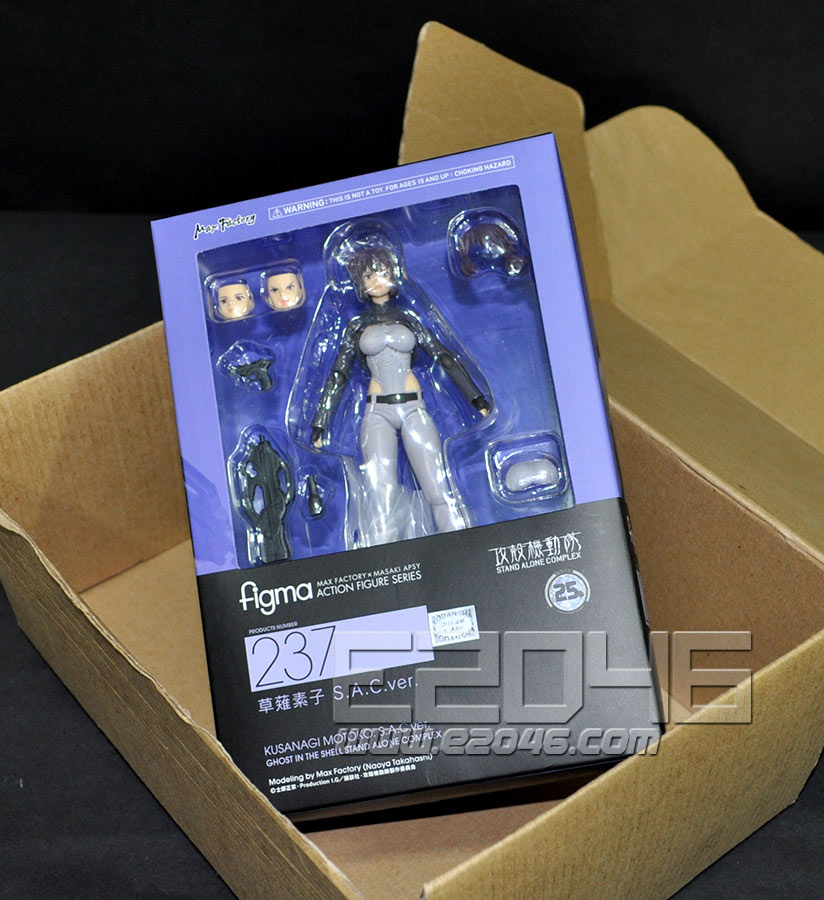 E46 Com Figma 草薙素子s A C 版 Pvc 攻殼機動隊 Pv4845