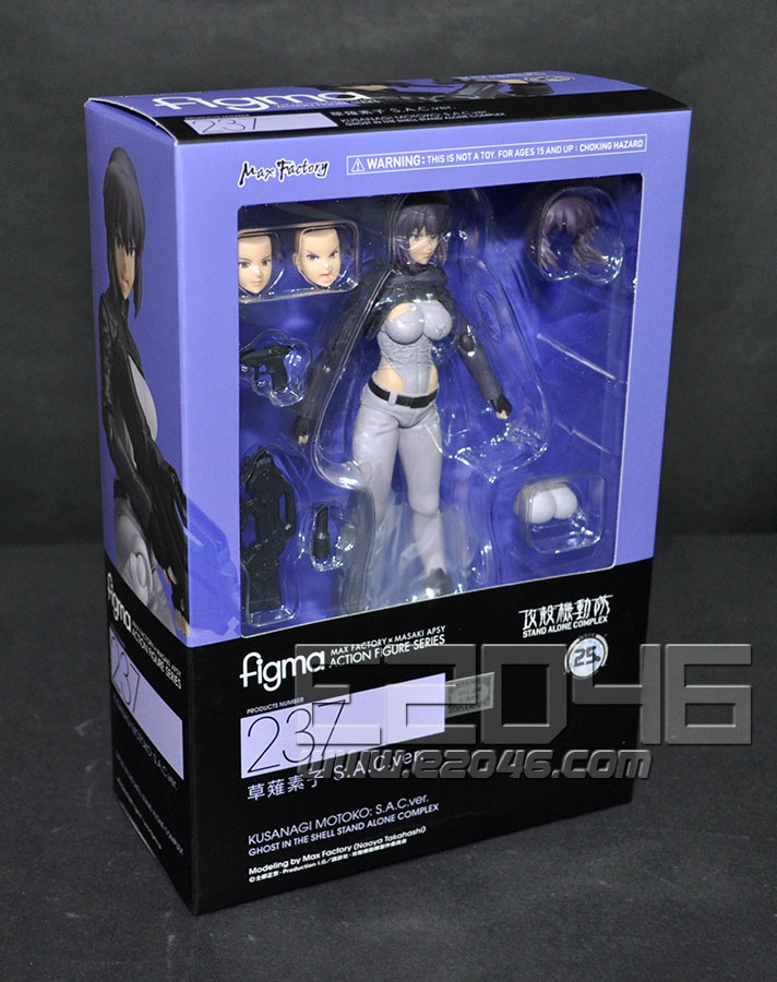 E46 Com Figma 草薙素子s A C 版 Pvc 攻殼機動隊 Pv4845