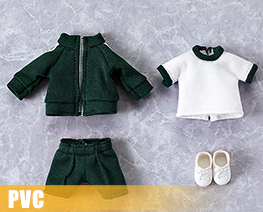 PV10740  Nendoroid Doll Clothes Set Gym Clothes Green (PVC)