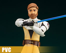 PV12520 1/10 Obi Wan Kenobi The Clone Wars Version (PVC)