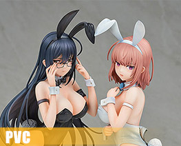 PV14389 1/6 Black Bunny Aoi And White Bunny Natsume (PVC)