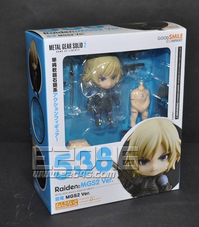 E46 Com Nendoroid 雷電潛龍諜影2 版 Pvc 潛龍諜影 Pv5595