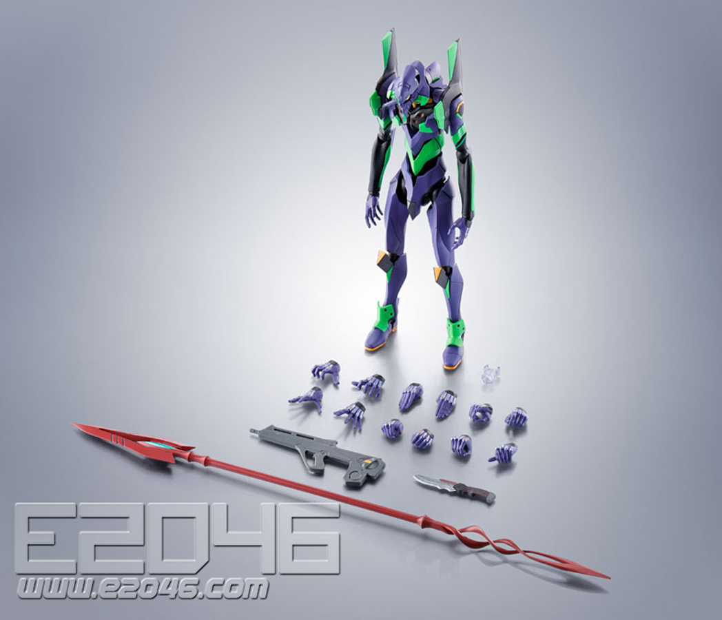 EVA Unit 01 + Spear of Cassius Renewal Color Version (PVC)