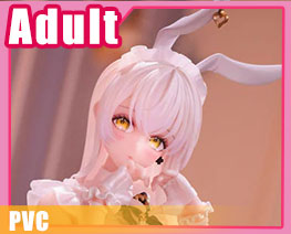 PV17138 1/7 White Bunny Lucille DX Version (PVC)