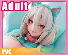 PV15961 1/6 Game Cat Girl White Dx Version (PVC)