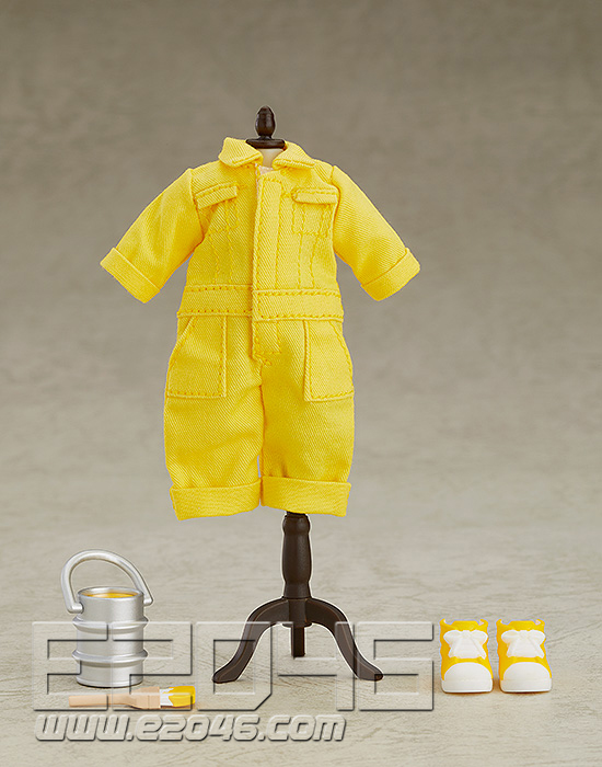 Nendoroid Doll Clothes Set Colorful Jumpsuit Yellow (PVC)