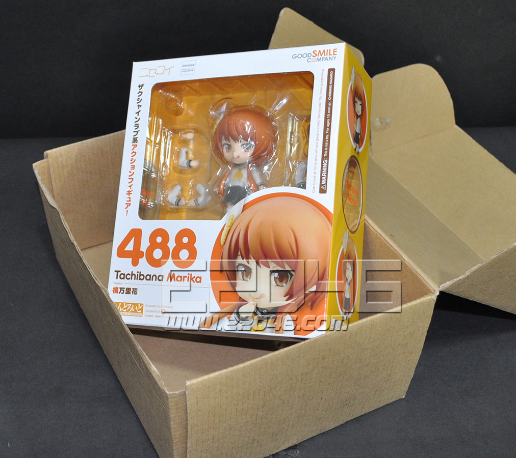 E46 Com Nendoroid 橘万里花 Pvc 伪恋 Pv5225