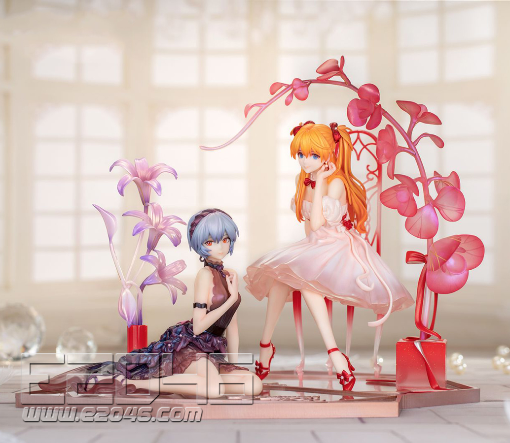 Rei Ayanami & Asuka Whisper of Flower Version (PVC)
