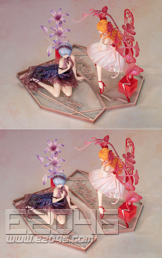 Rei Ayanami & Asuka Whisper of Flower Version (PVC)