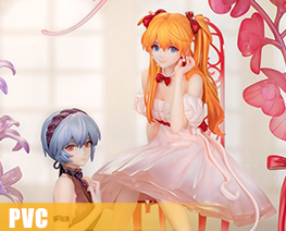 PV15847 1/7 Rei Ayanami & Asuka Whisper of Flower Version (PVC)
