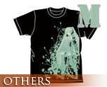OT0166  Hatsune Miku -Project DIVA- T-shirt Black M