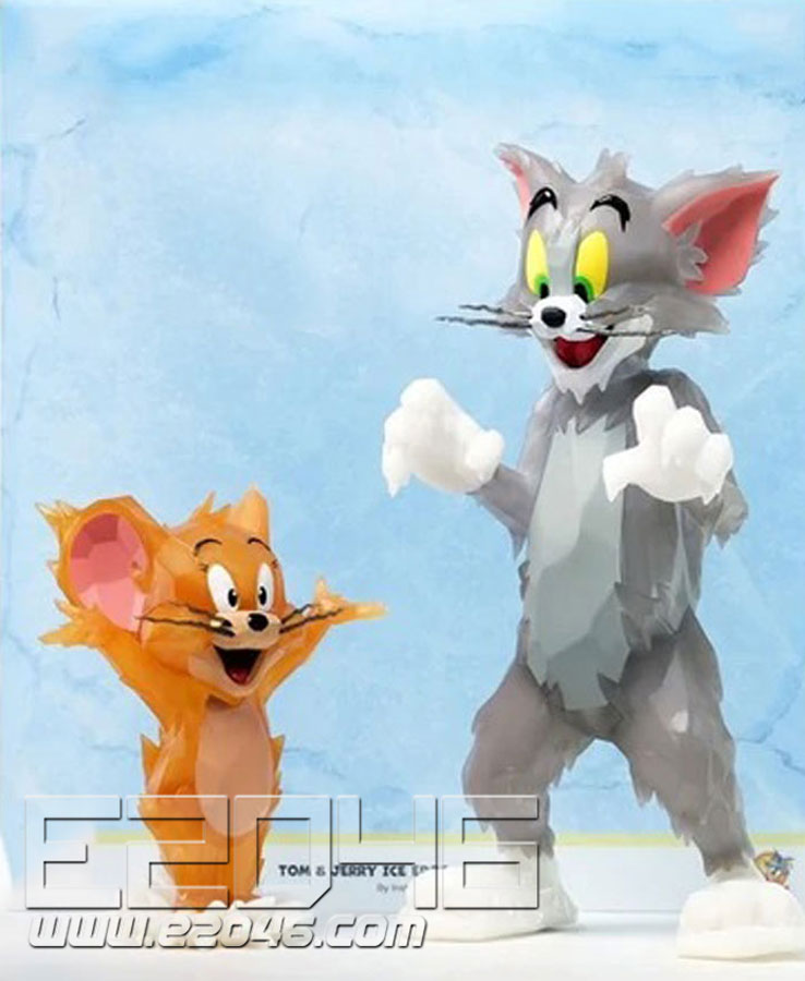 Tom Cat And Jerry Mouse ICE EROSION Version 