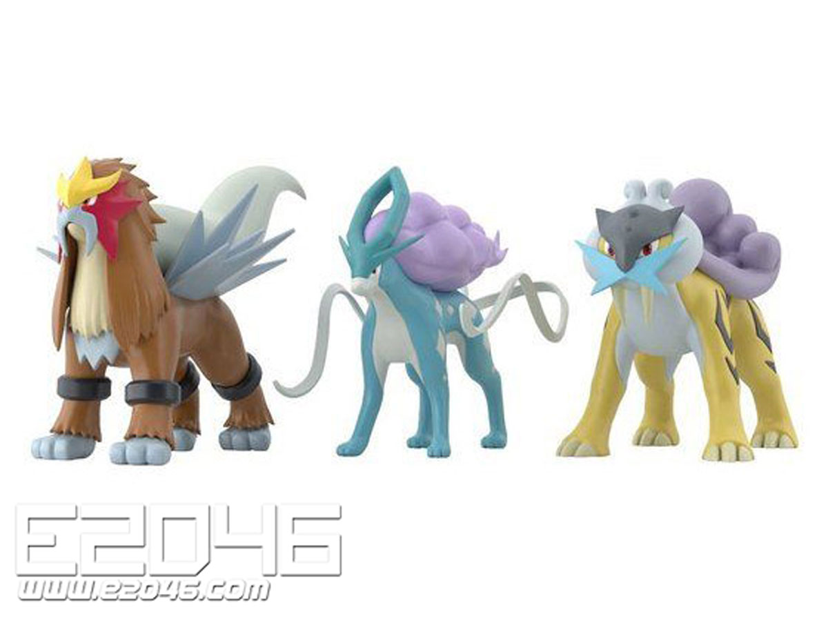 RAIKOU And ENTEI And SUICUNE