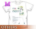 OT0540  女神异闻录3 FES Aegis T-Shirts白色 M