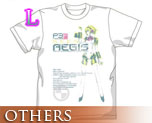 OT0541  Persona 3 FES Aegis T-Shirts White L