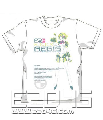 Persona 3 FES Aegis T-Shirts White L