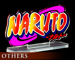 OT4091  Naruto Logo Acrylic Petite Stand
