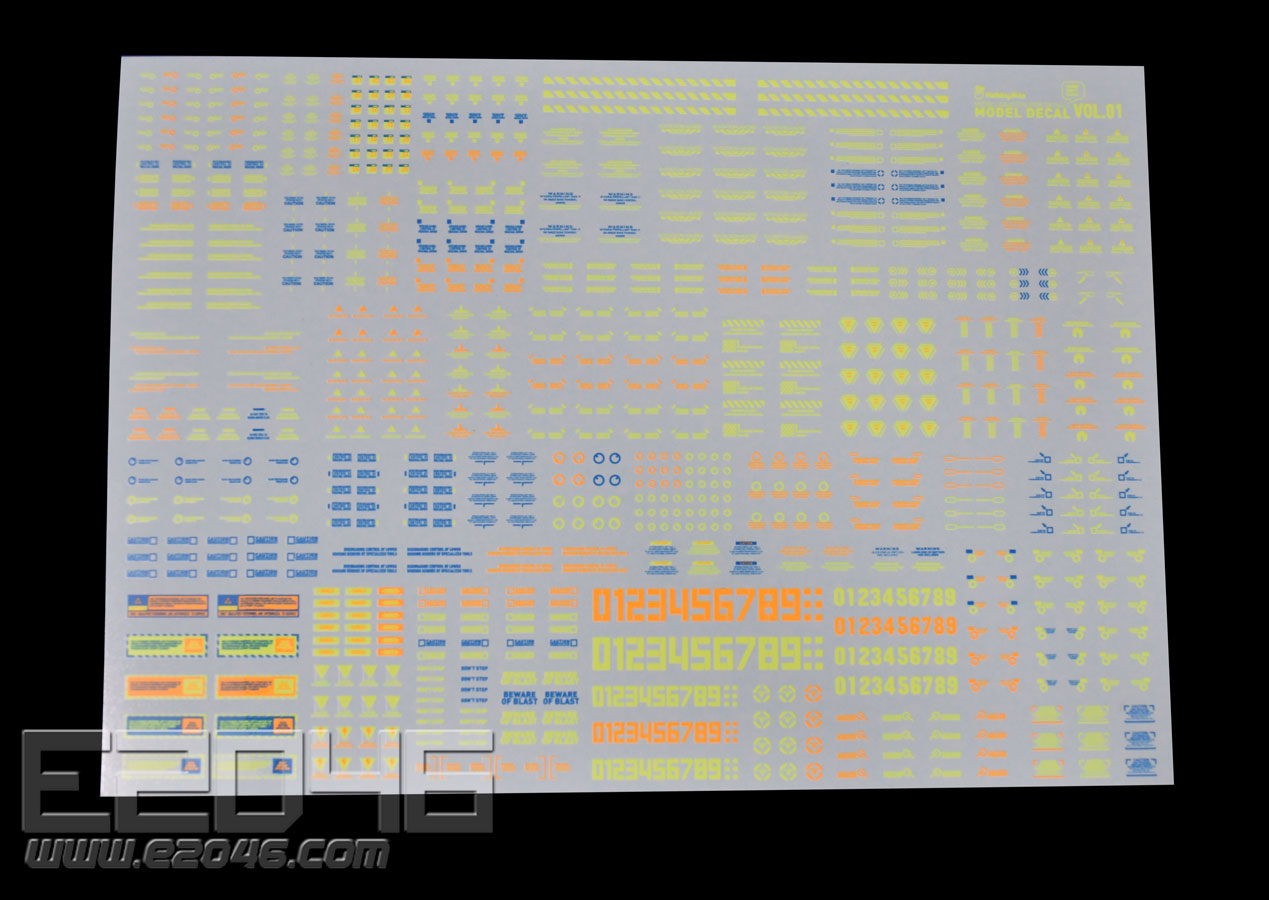 Hobby Mio Model Decal 007