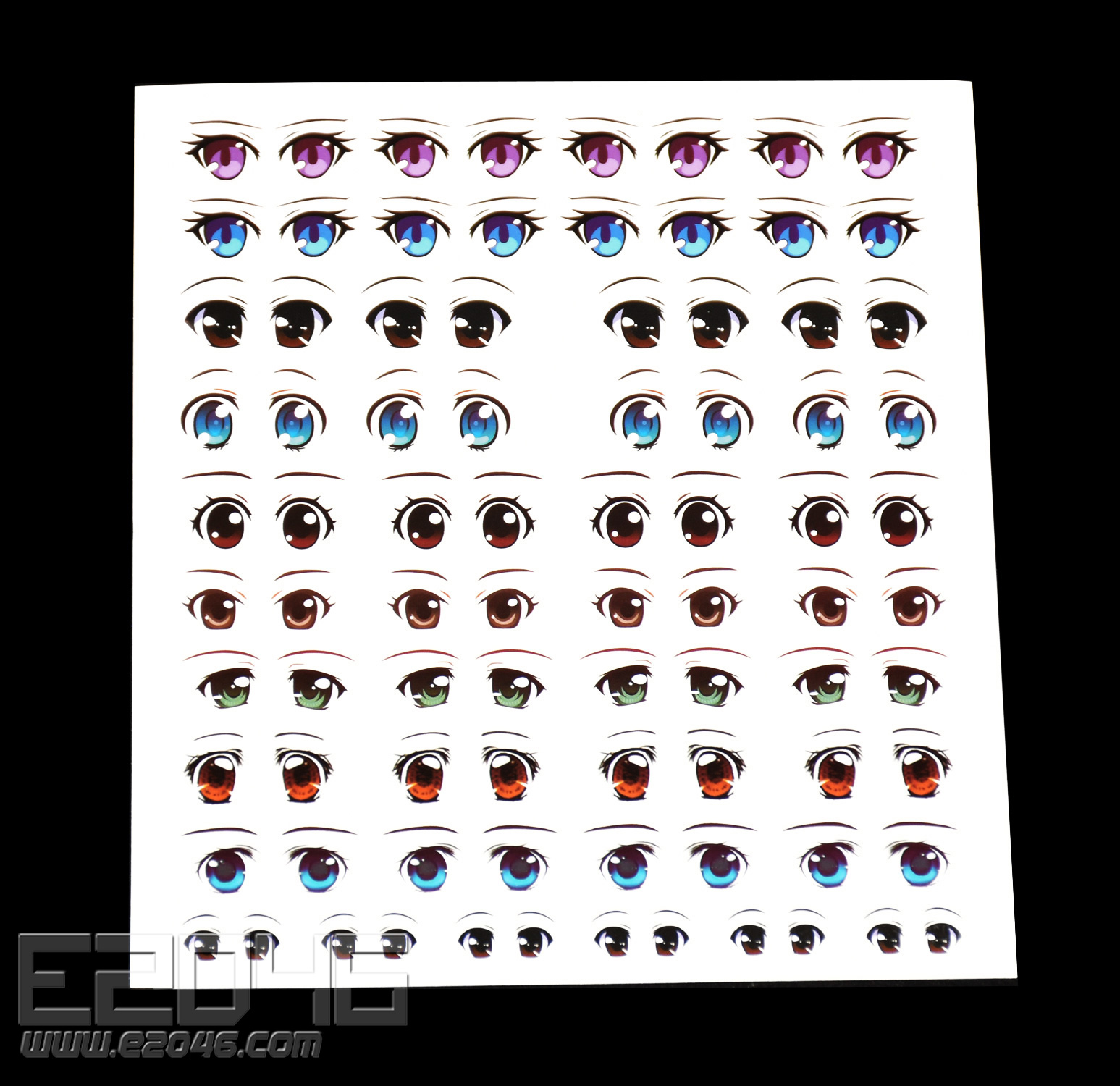 Eye Decal Sheet B