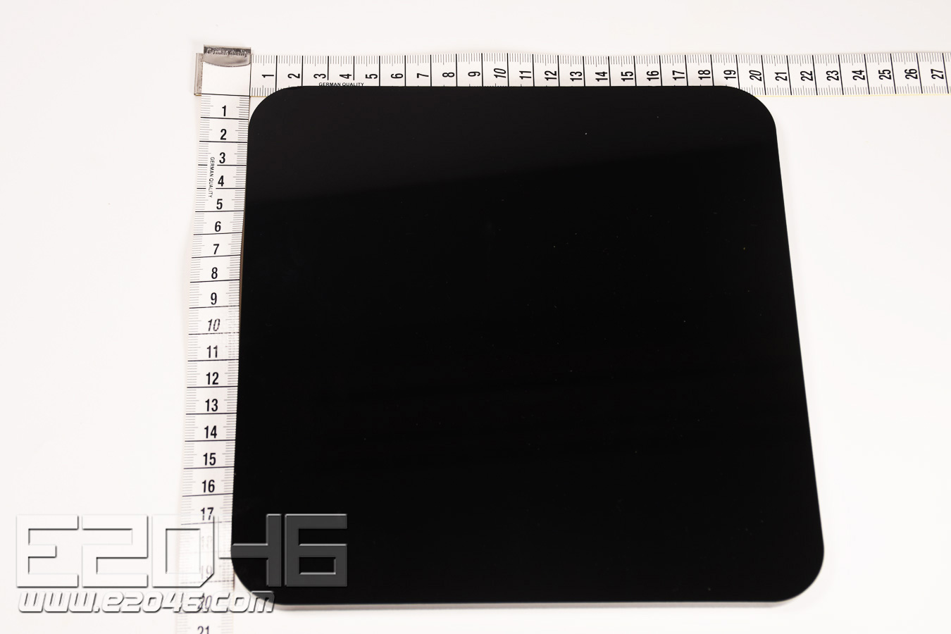 L20 Square Glossy Black Acrylic Display Base