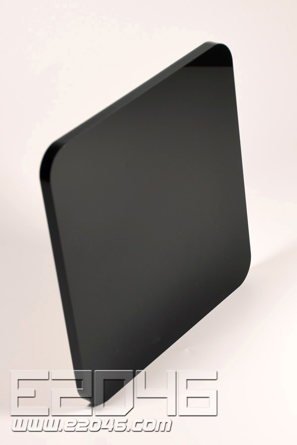 L20 Square Glossy Black Acrylic Display Base