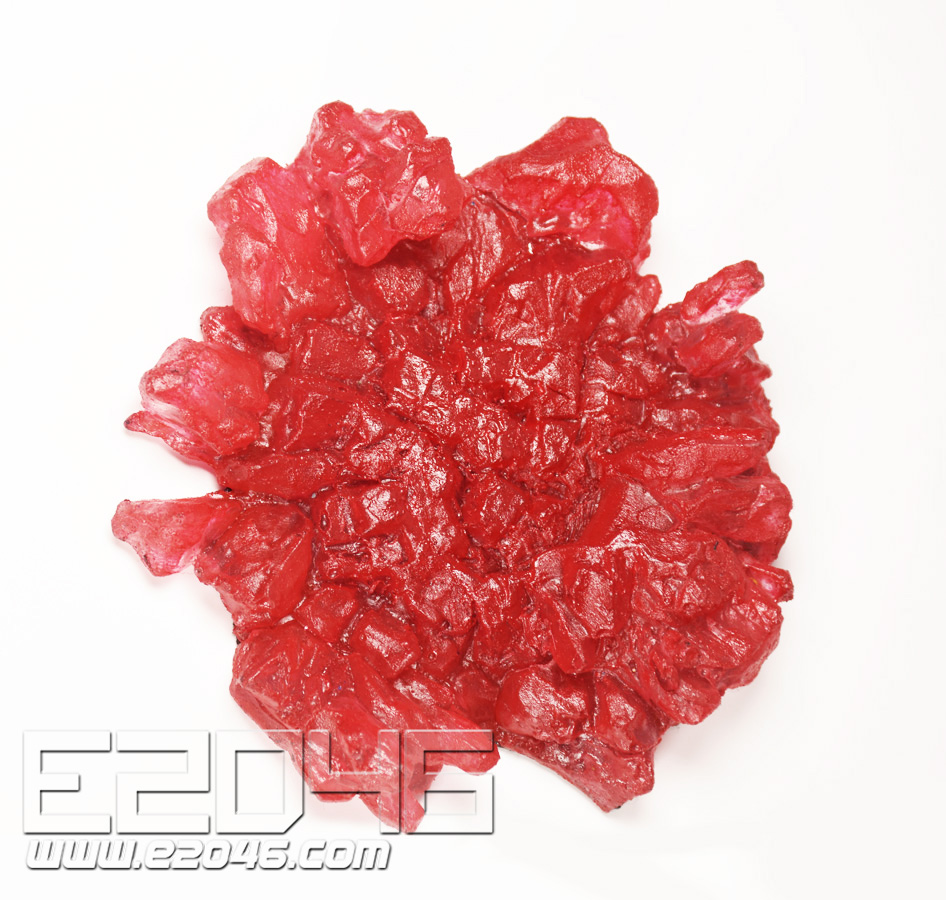 L13 Red Crystal transparent Resin Display Base