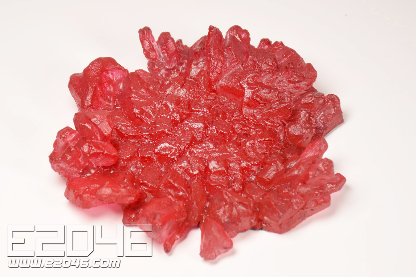 L13 Red Crystal transparent Resin Display Base