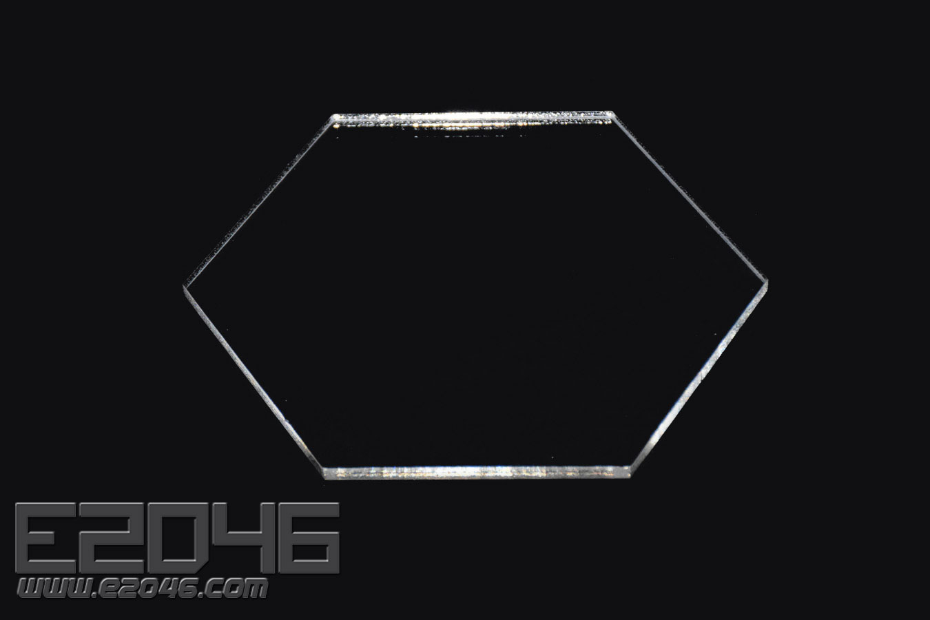 L15 Transparent Hexagon Acrylic Display Base
