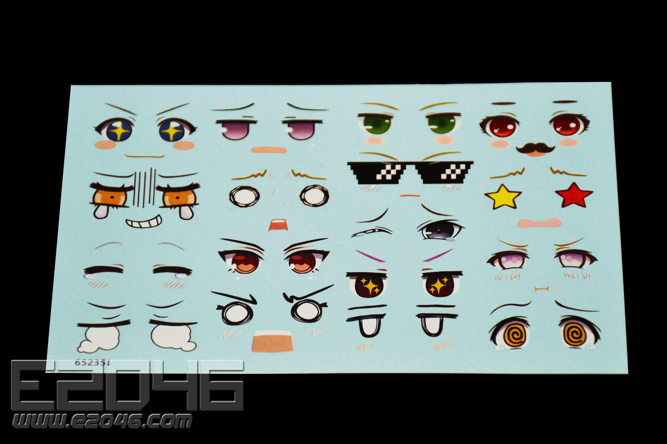 Eye Decal Sheet U