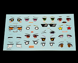 AC3030  Eye Decal Sheet U