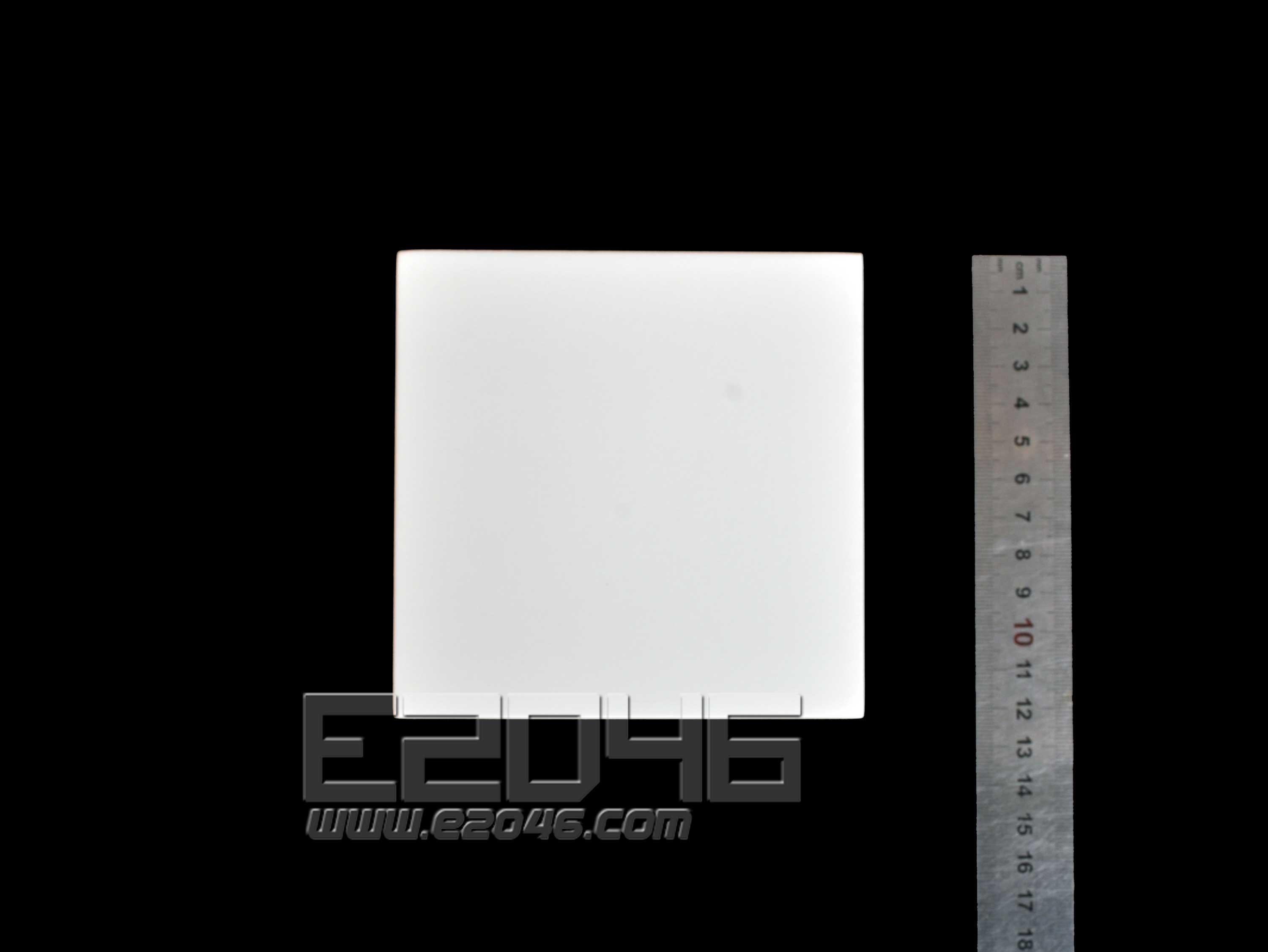 L12 White Square Wooden Display Base
