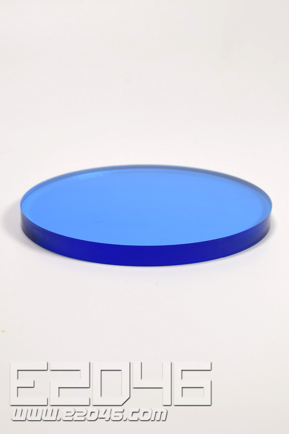 D12 Blue Transparent Acrylic Display Base 