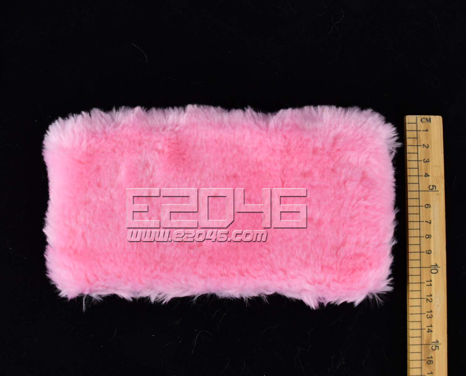 L20 Pink Rectangular Fluff Blanket