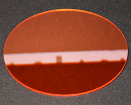 AC3033  D12 Orange Transparent Acrylic Display 