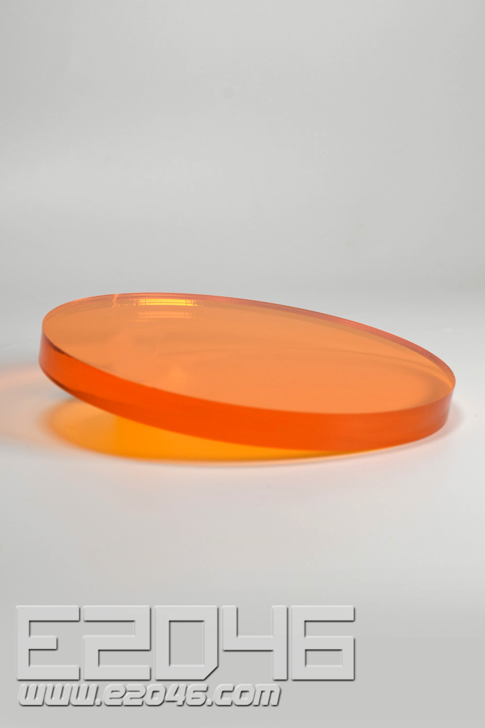 D12 Orange Transparent Acrylic Display Base 