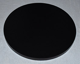AC2404  D28 黑色圆形木展示台