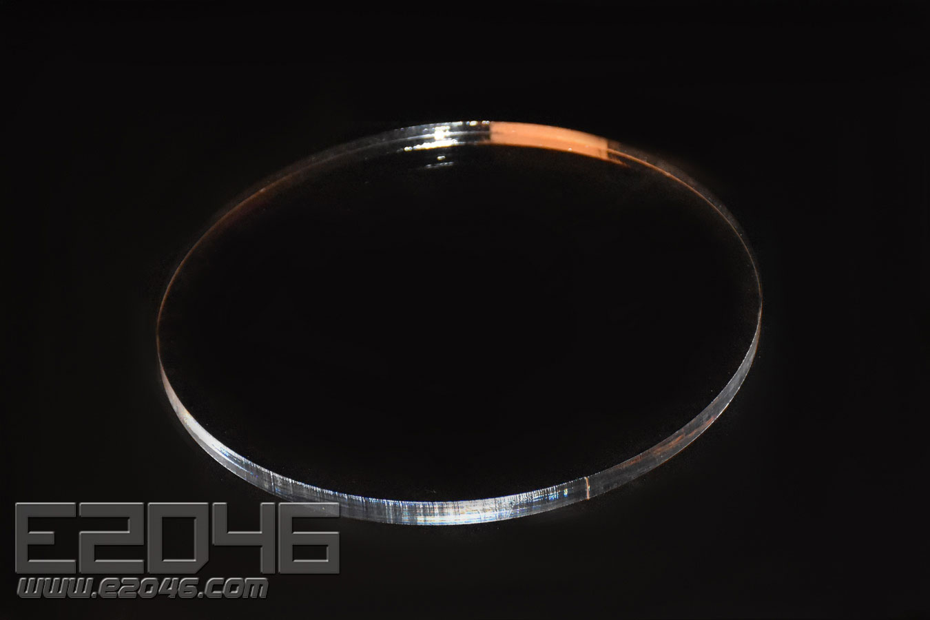 D20 Transparent Round Acrylic Display Base