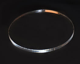 AC2703  D15 Transparent Round Acrylic Display Base