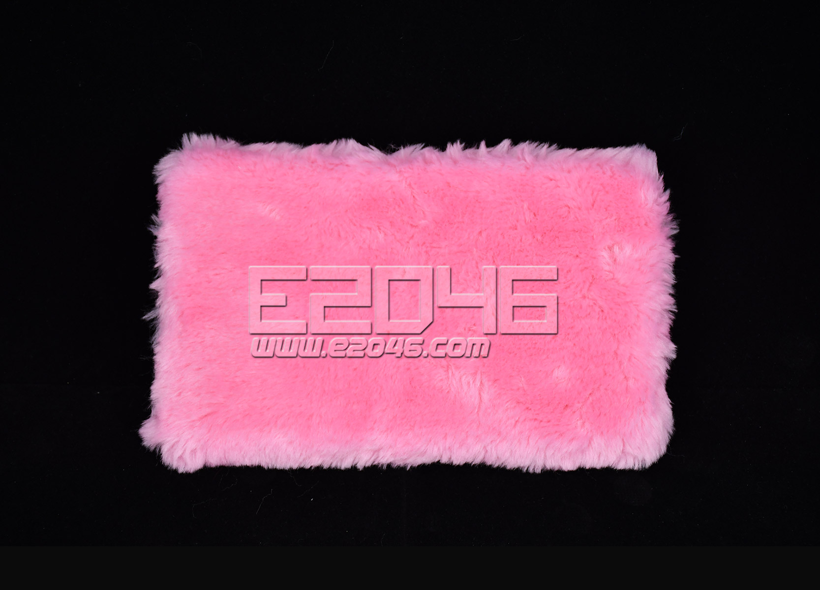 L24 Pink Rectangular Plush Display Platform 