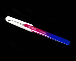 AC2536  Color Precision Curved Tweezers For Model
