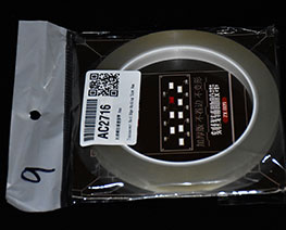 AC2716  Transparent Hard Edge Marking Tape 9mm