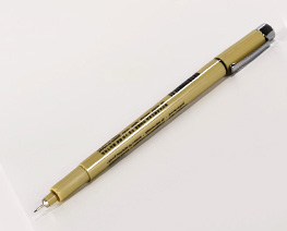 AC3064  0.2mm Black Water-based Line Drawing Pen