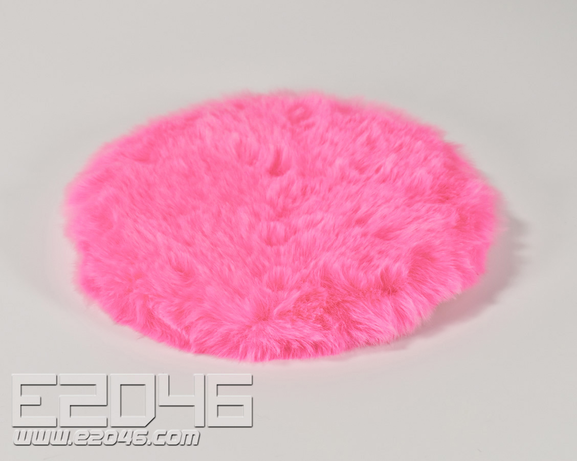 D20 Pink Round Fluff Blanket